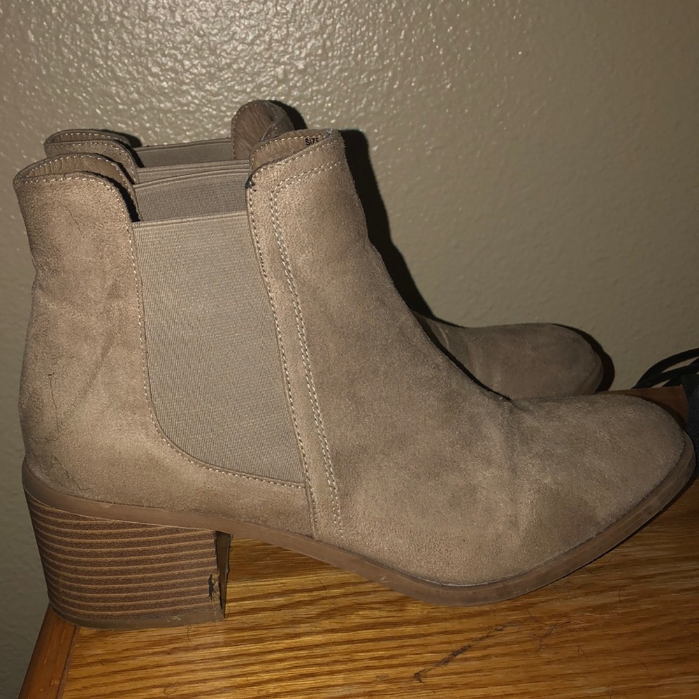 Maurice’s brand nude booties - Size 11